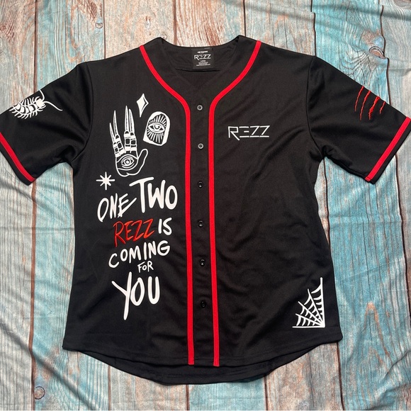 REZZ Other - REZZ Rocks “One Two” Baseball Jersey